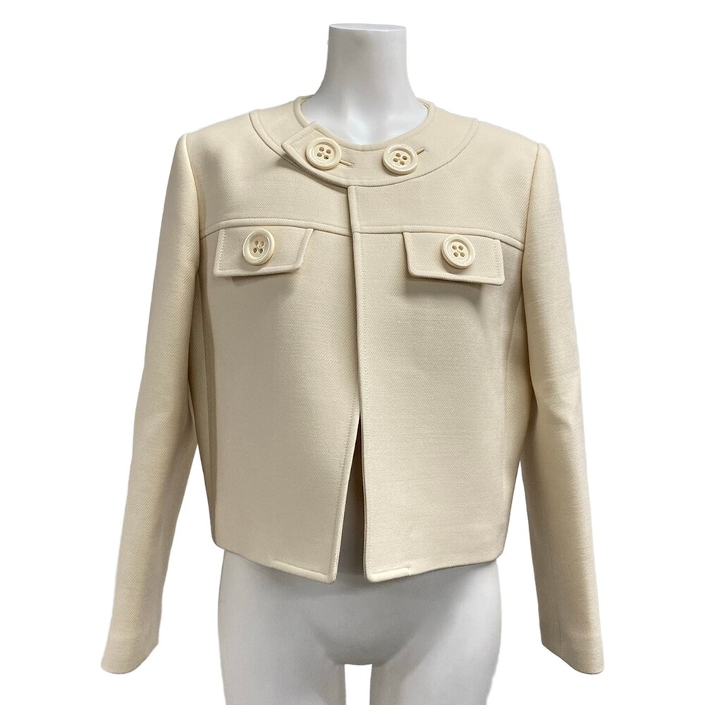 Celine Brompton Jacket Cream [Outer #327919C16B